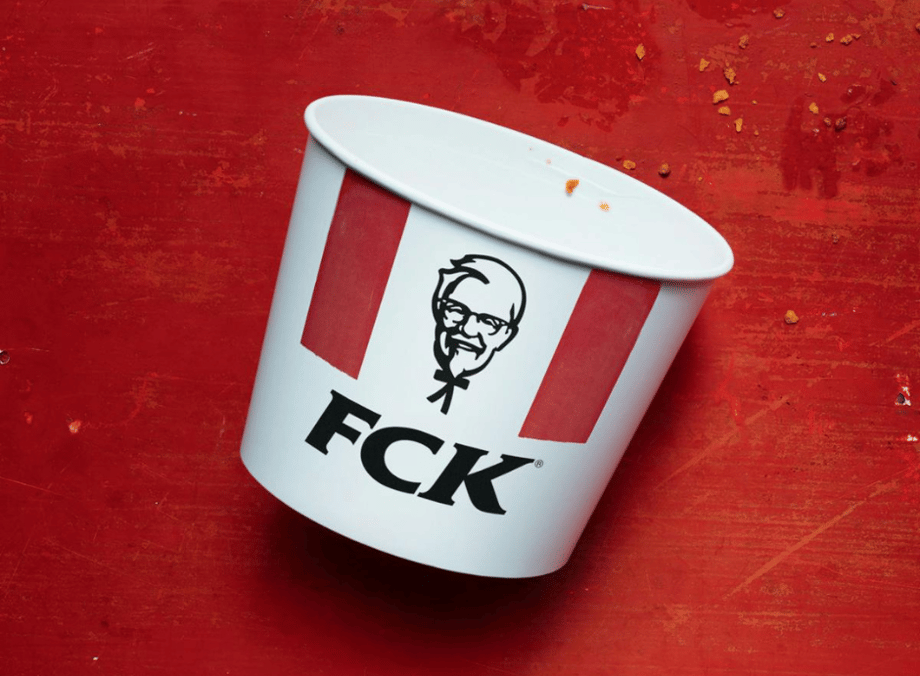KFC 'FCK' Ad