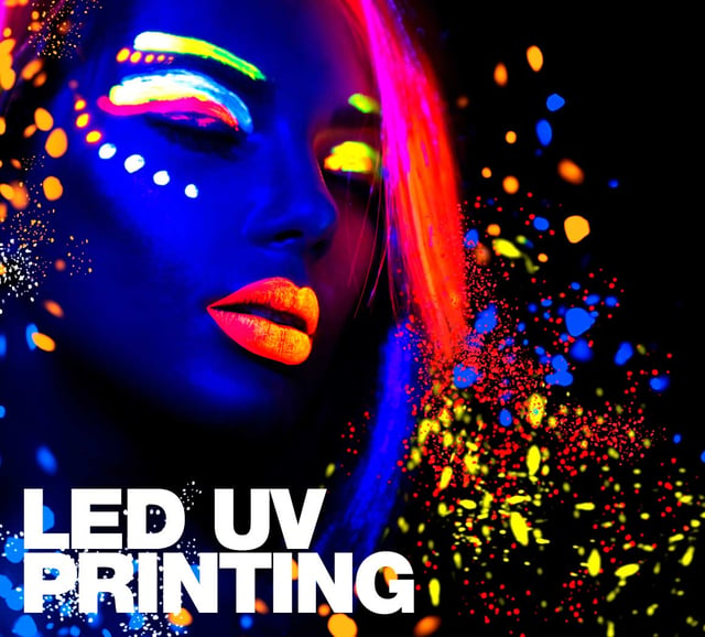LED UV printing