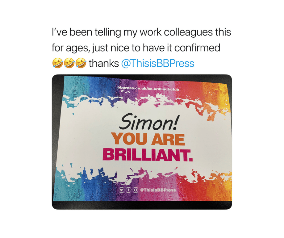 Thank You Simon
