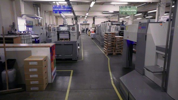 behind the scenes printing partner