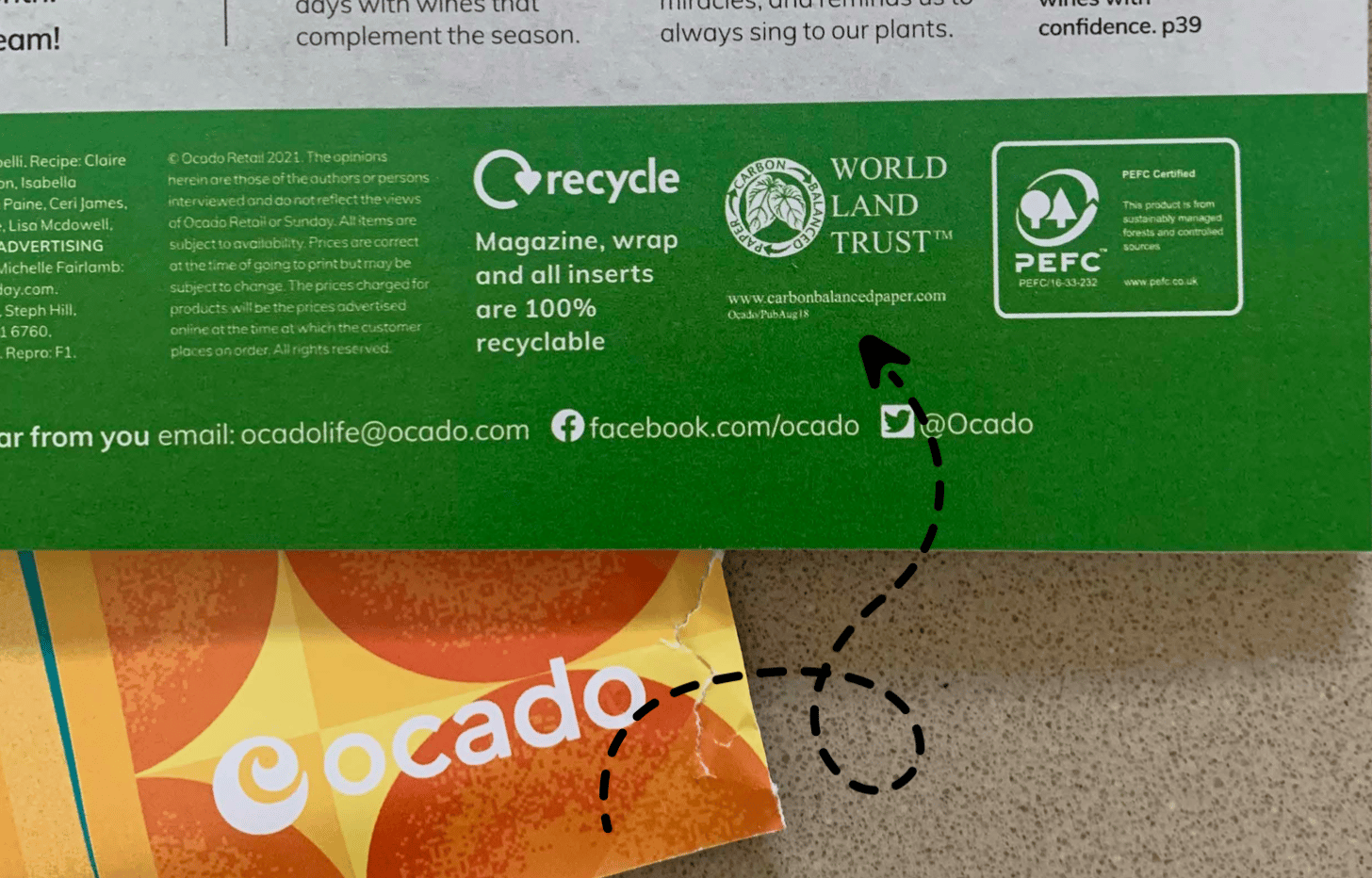 Ocado has ambitious environmental targets