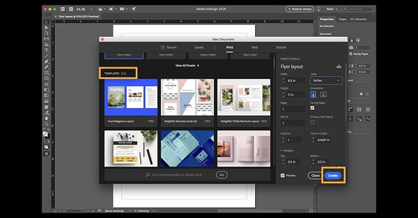 creating print-ready files from adobe indesign