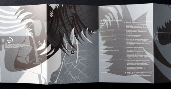 folded brochure