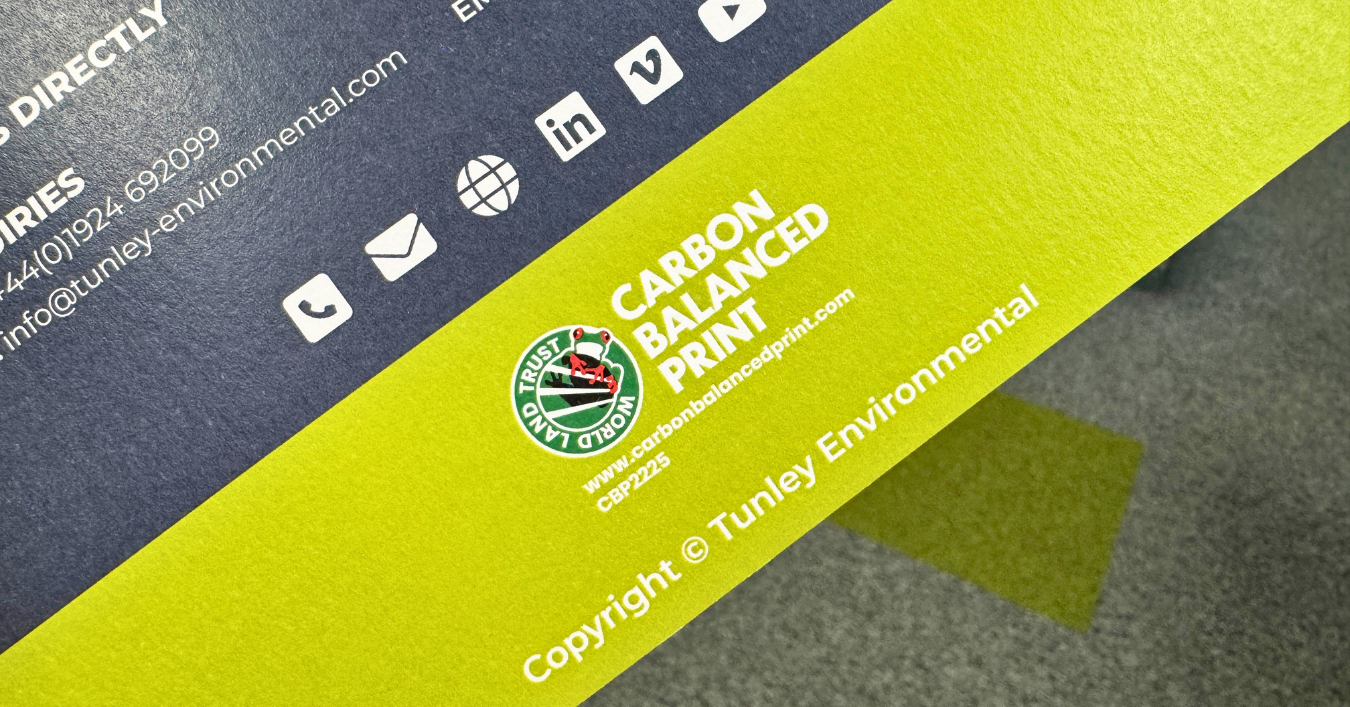 Carbon Balanced Print Logo on Job Carbon Balanced Print Logo on Job