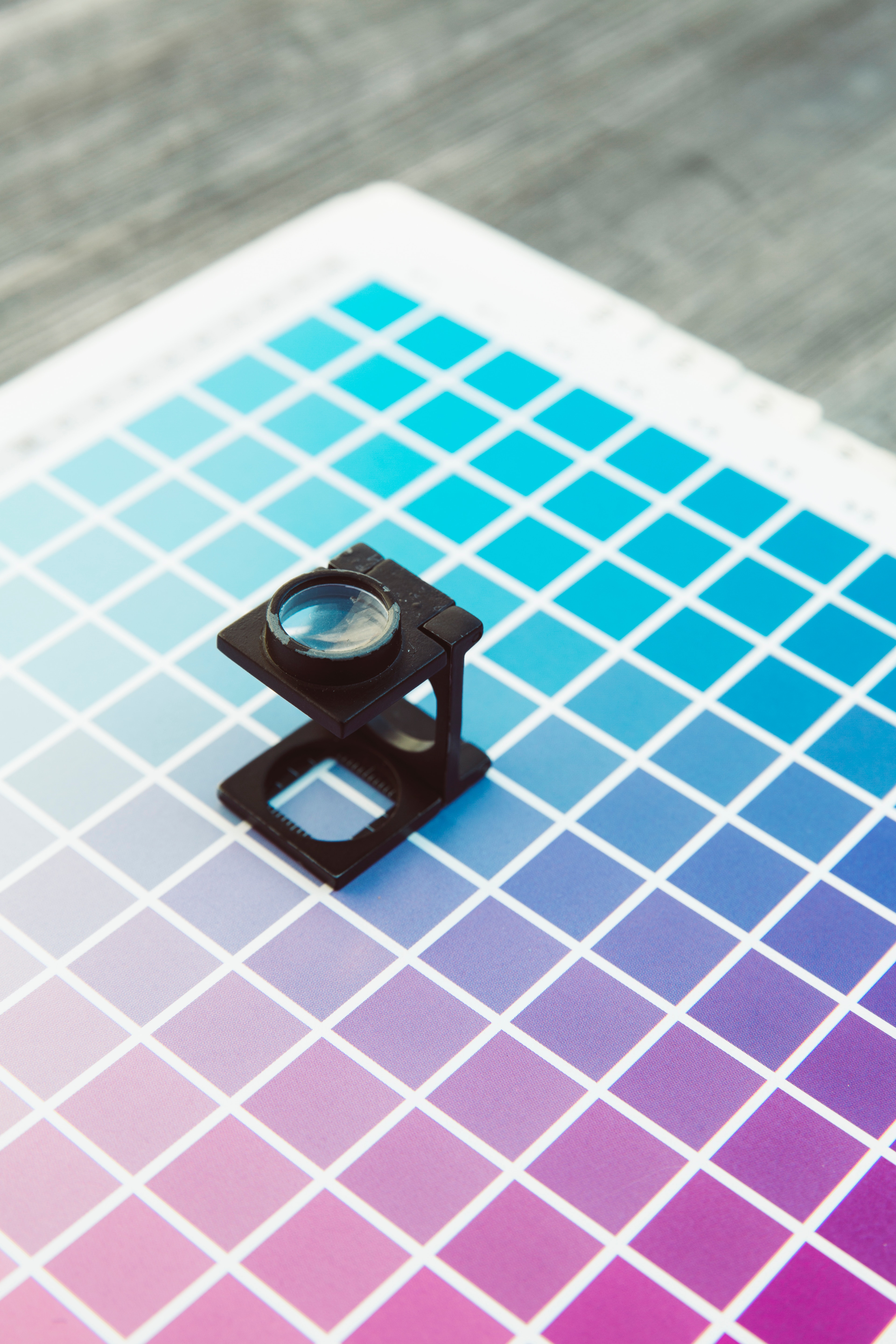 colour swatches